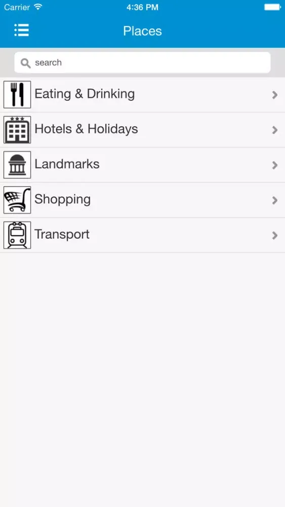 Ảnh chụp màn hình của Soelden Places Guide