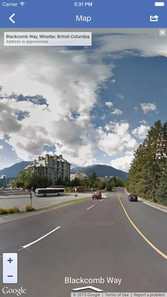 Capturas de pantalla de Whistler Blackcomb Places Guide