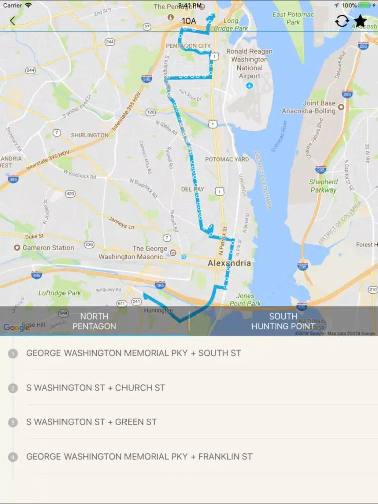 تصاویر DC Metro & Bus iPad 