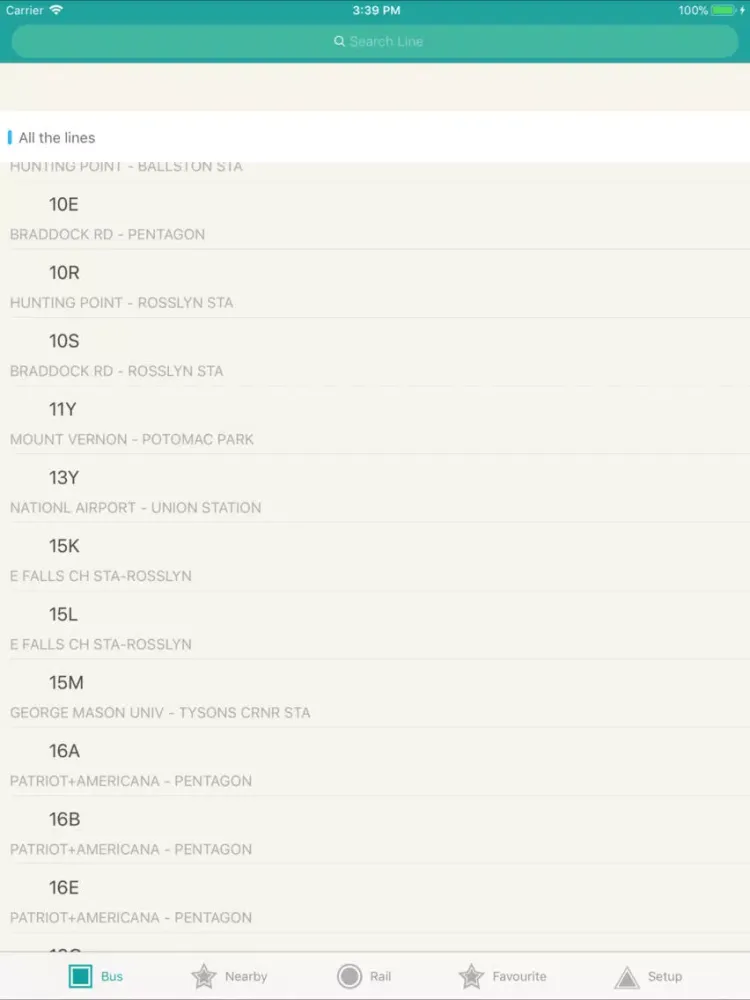 تصاویر DC Metro & Bus iPad 