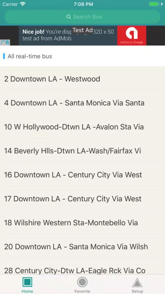 تصاویر LA Bus Tracker