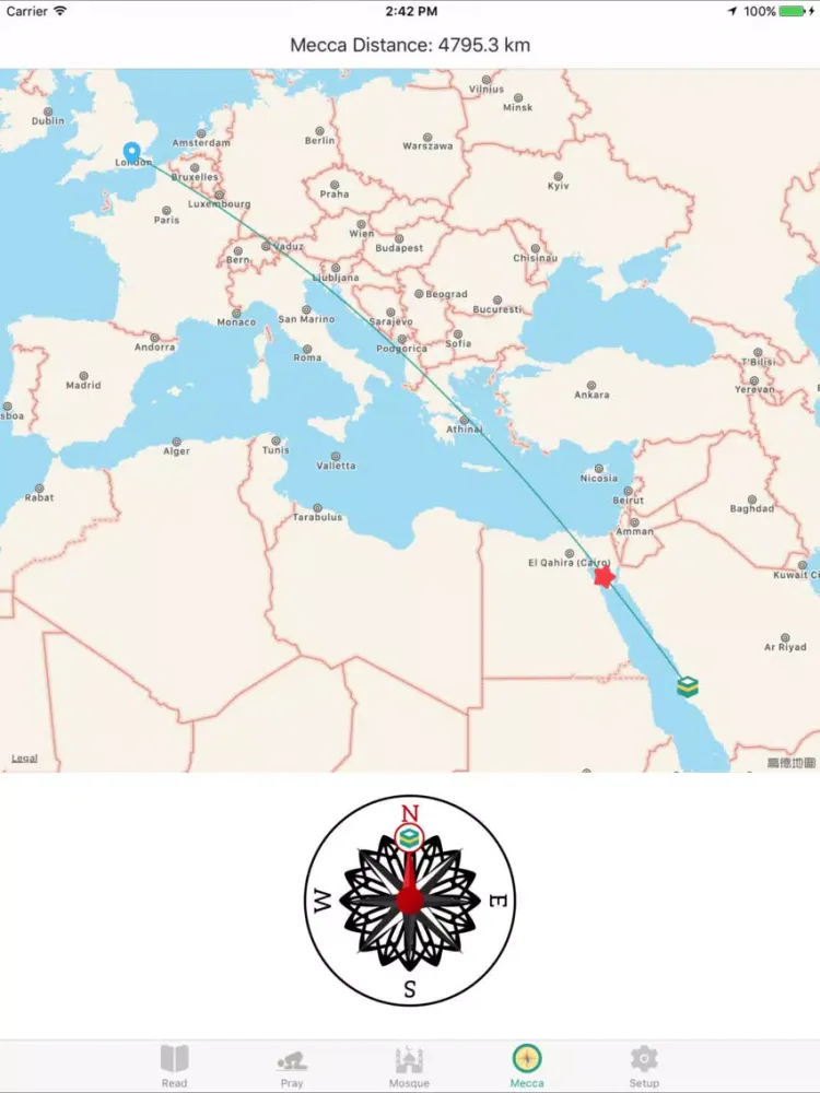 Capturas de pantalla de Muslim - Pray time and Quran iPad 