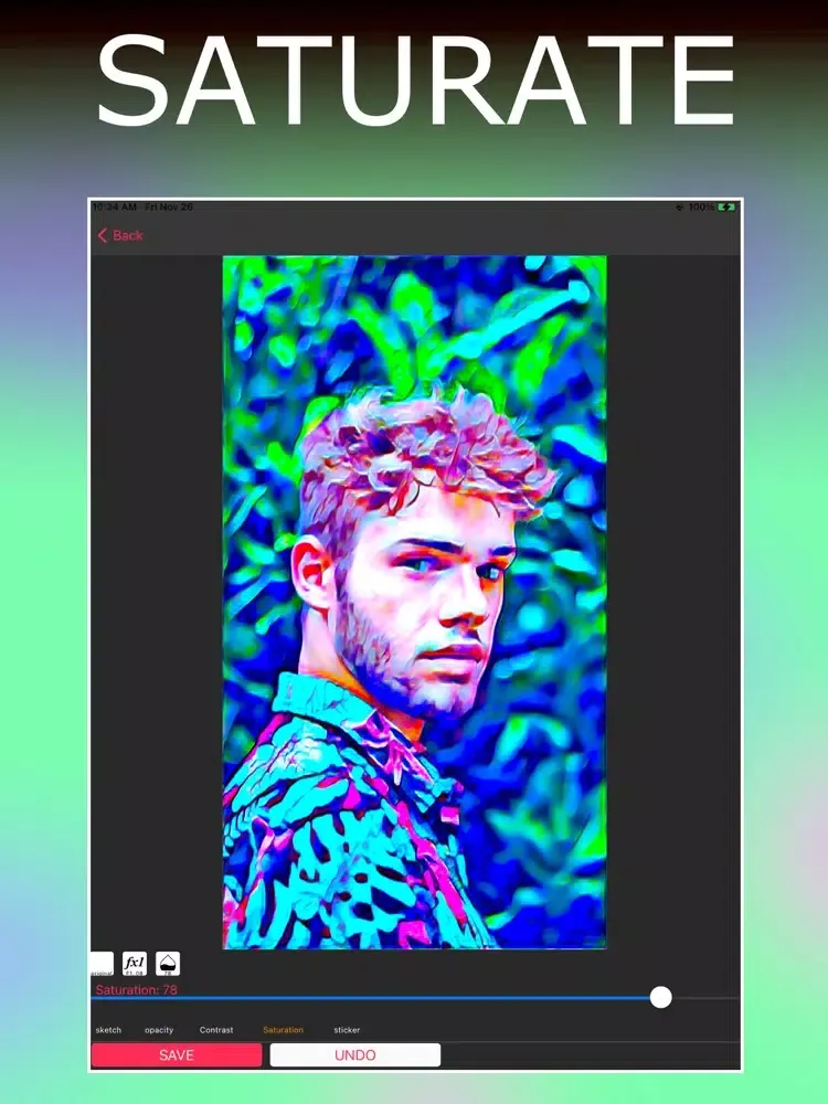 Picsaura Filters iPad  سکرین شاٹس