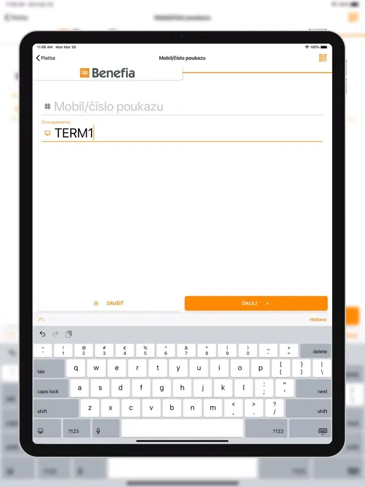 تصاویر Up Benefia OnePOS iPad 