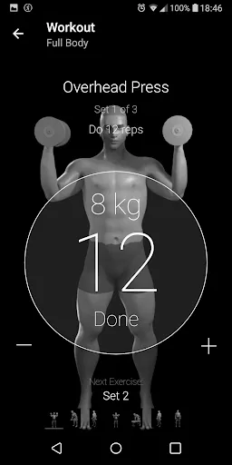 Dumbbell Home Workout Screenshots