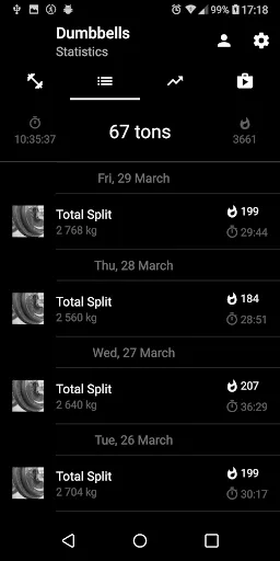Dumbbell Home Workout Screenshots