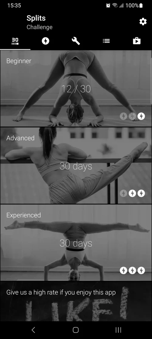Splits. Stretching in 30 days-screenshot-1