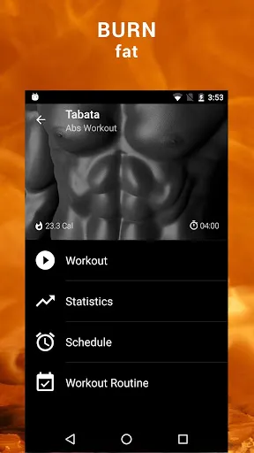 Ảnh chụp màn hình của Tabata HIIT. Interval Timer