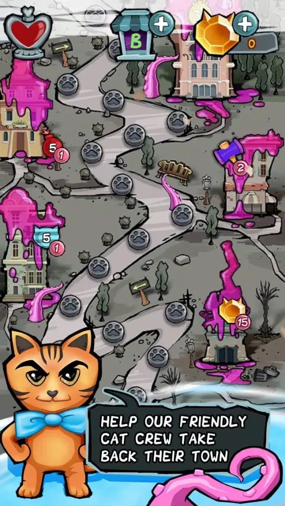 Ảnh chụp màn hình của BOOMBOOM Cats!