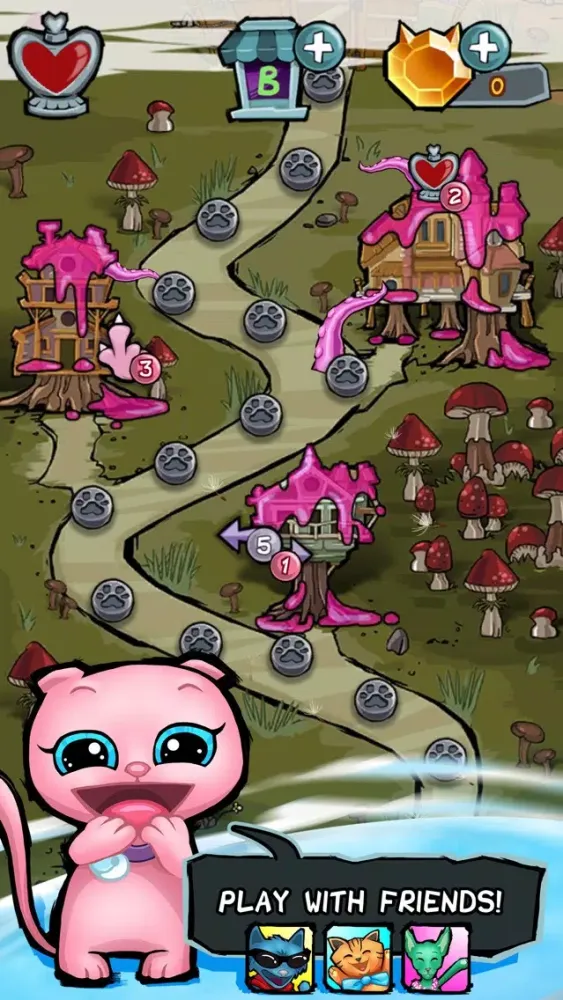 Ảnh chụp màn hình của BOOMBOOM Cats!
