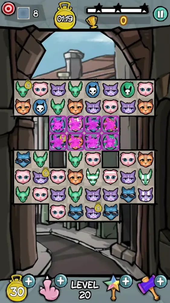 Ảnh chụp màn hình của BOOMBOOM Cats!