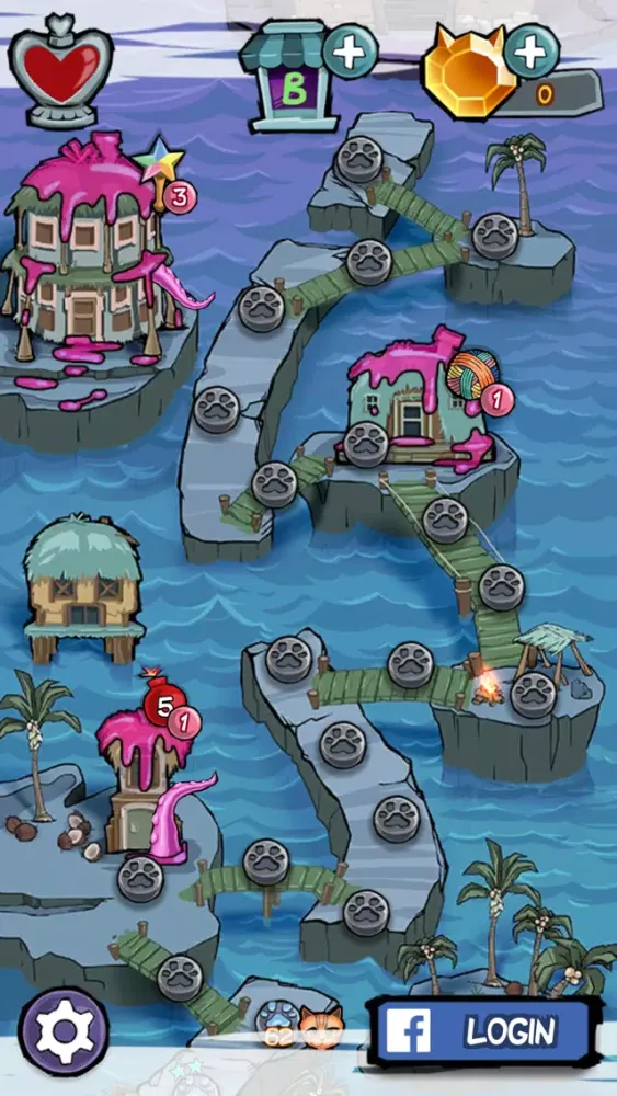 Ảnh chụp màn hình của BOOMBOOM Cats!