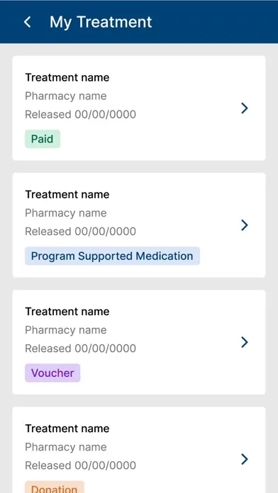 MyHealth for Patients Screenshots