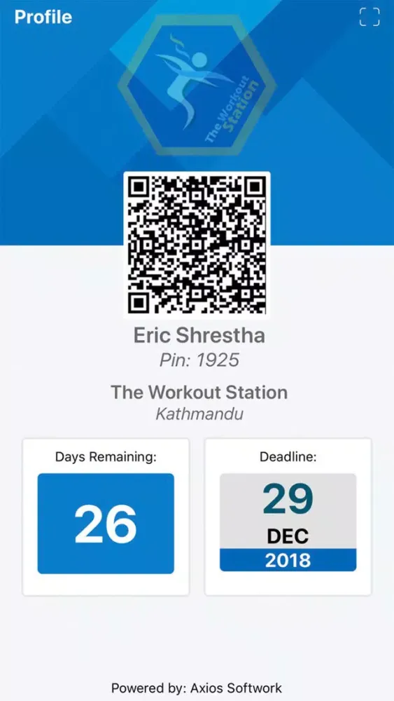 Captures d'écran de The Workout Station