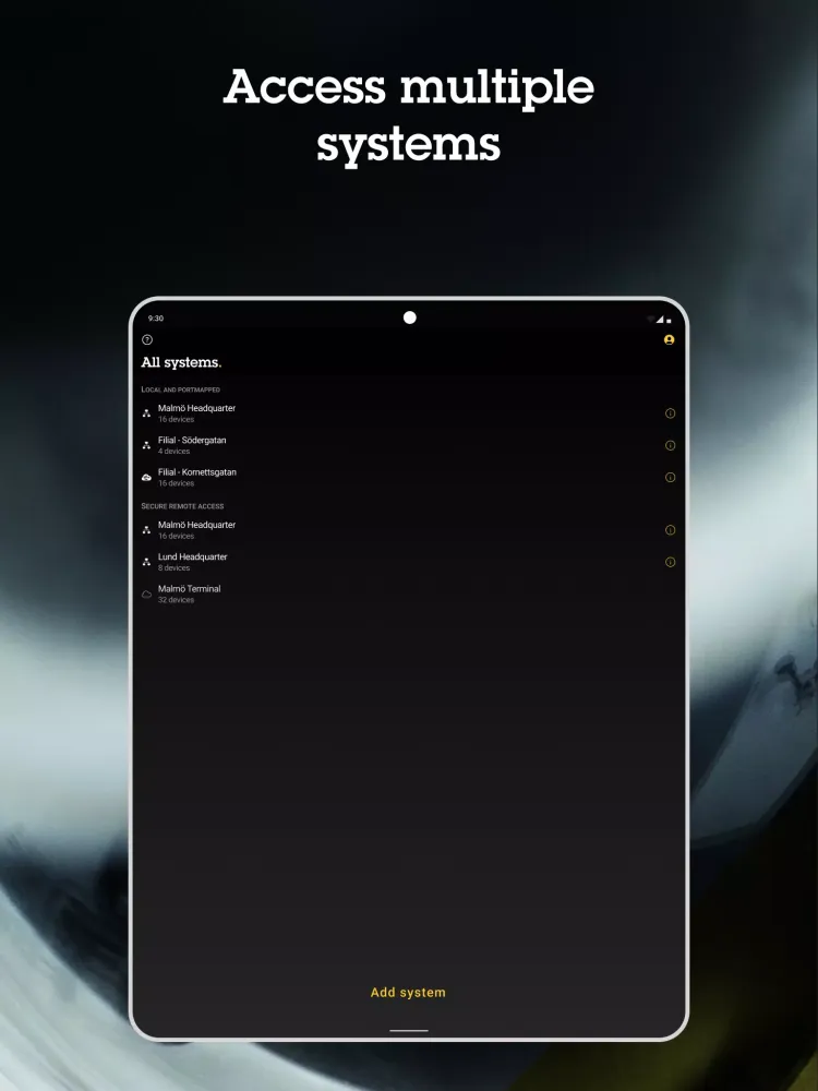 AXIS Camera Station Pro & 5 Screenshots