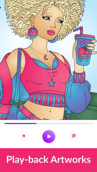 Colorgram: Adult coloring book Screenshots