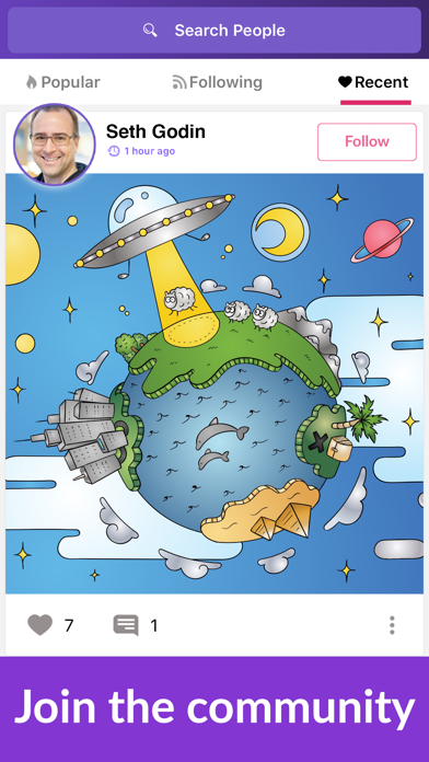 Colorgram: Adult coloring book Screenshots