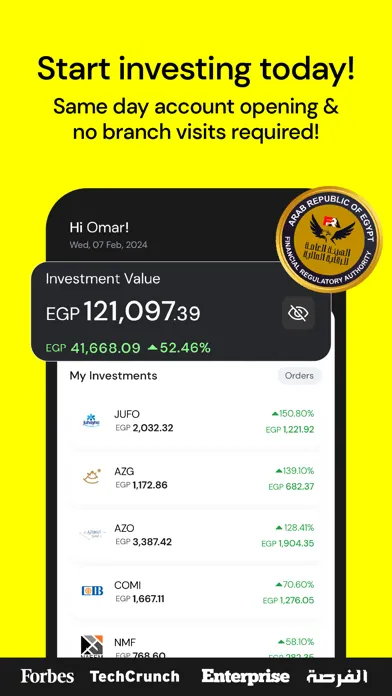 Zrzuty ekranu Thndr: Invest Your Money