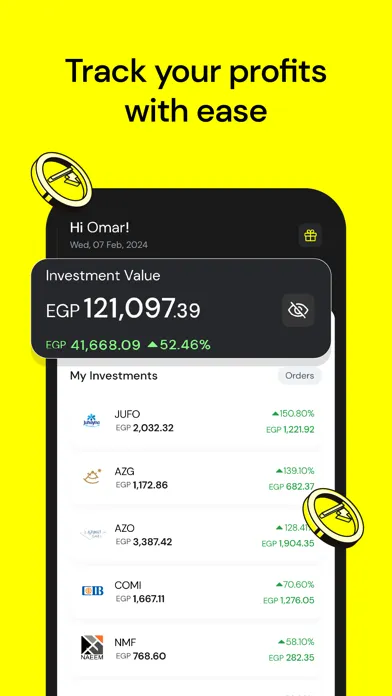 Zrzuty ekranu Thndr: Invest Your Money