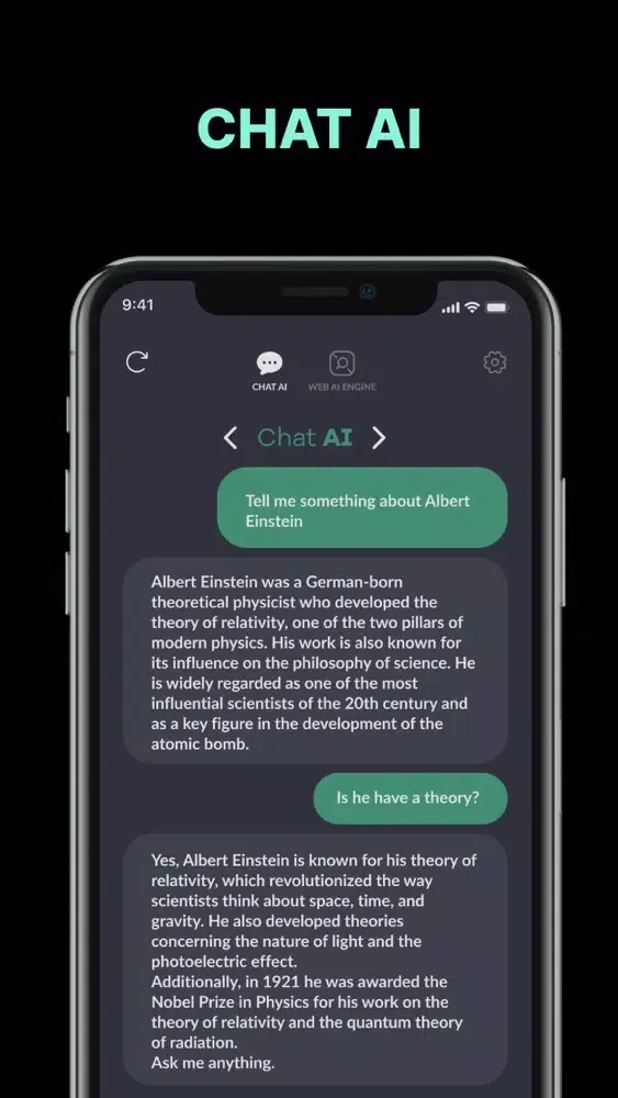 Zrzuty ekranu AI Chat - Ask AI