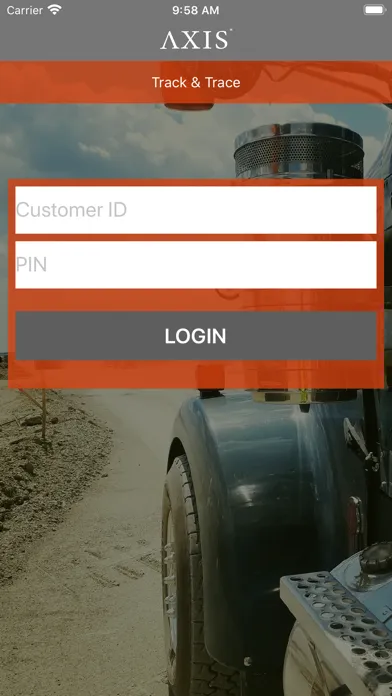 Axis TMS Track & Trace应用截图