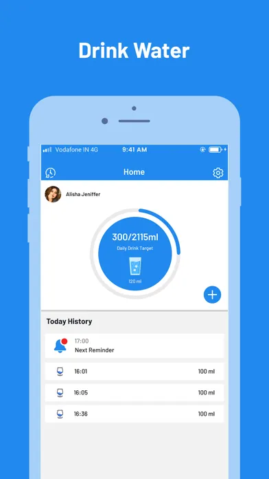 Water Tracker & Drink Reminder应用截图