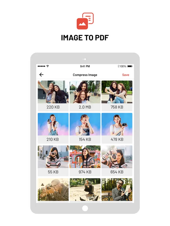 Images To PDF : PDF To Image iPad  Ekran Görüntüleri