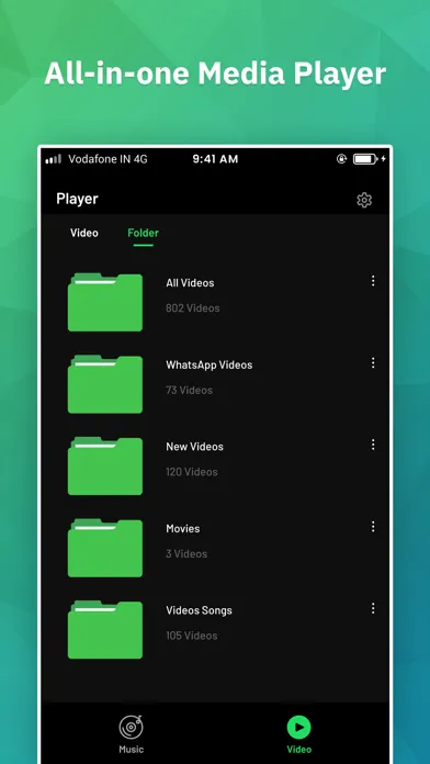 Video Player : MP3 Player应用截图