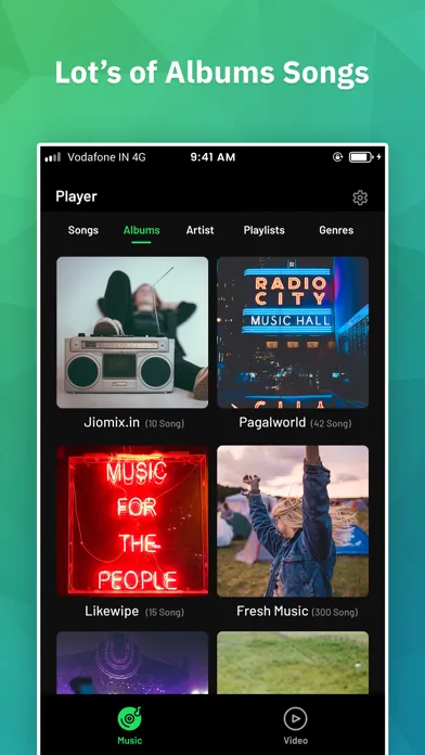 Video Player : MP3 Player应用截图