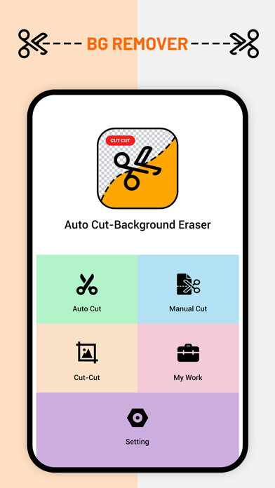 Photo Cutout Editor & Changer应用截图