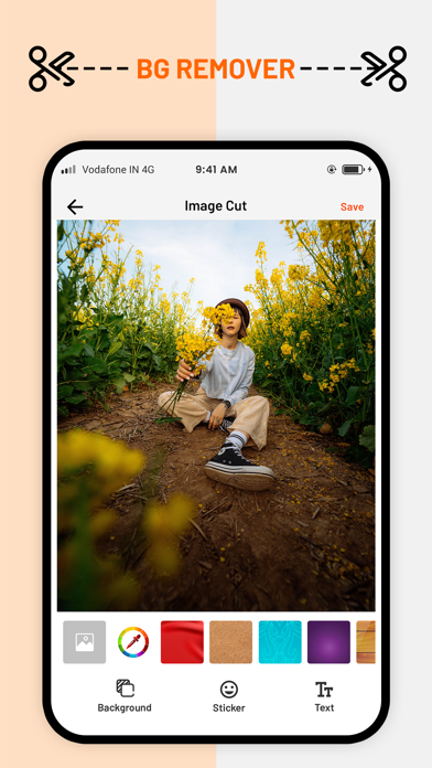 Photo Cutout Editor & Changer应用截图