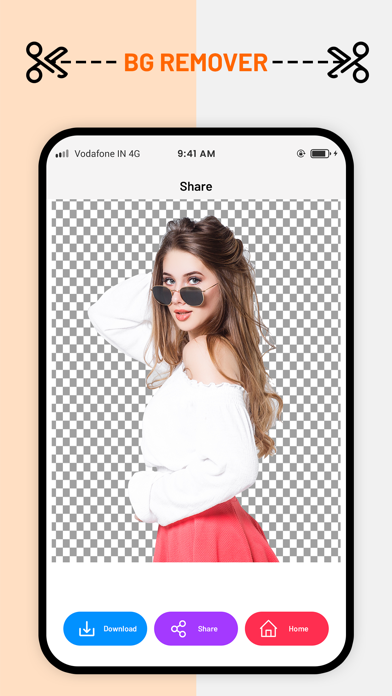 Photo Cutout Editor & Changer应用截图