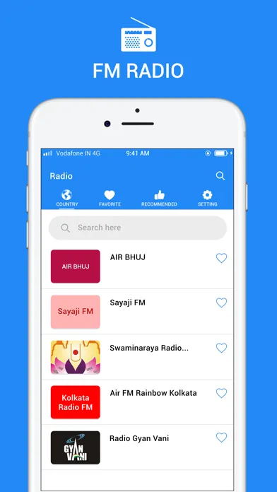 Capturas de pantalla de Radio : FM Music Player