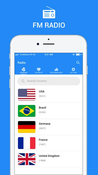 Capturas de pantalla de Radio : FM Music Player