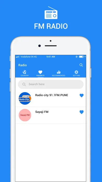Capturas de pantalla de Radio : FM Music Player