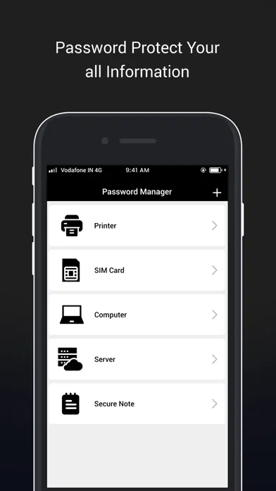 Secret Crypt : Save Passwords Ekran Görüntüleri