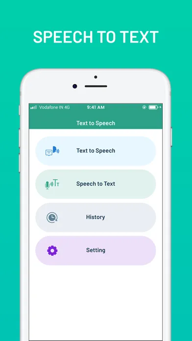 Tangkapan layar Text To Speech : Voice Memo