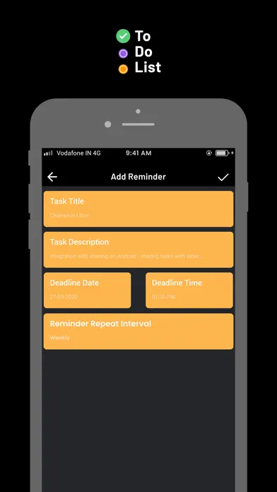 Capturas de pantalla de ToDo List : Reminder & Notes