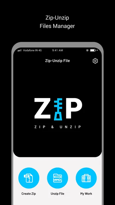 Unarchiver : Zip Unzip 스크린샷