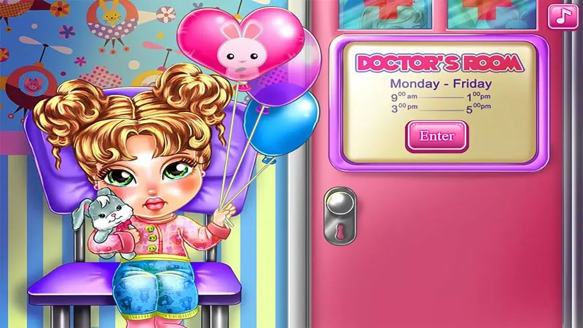 First Aid Treatment:Baby Flu - Kids Care Doctor Simulator Game应用截图