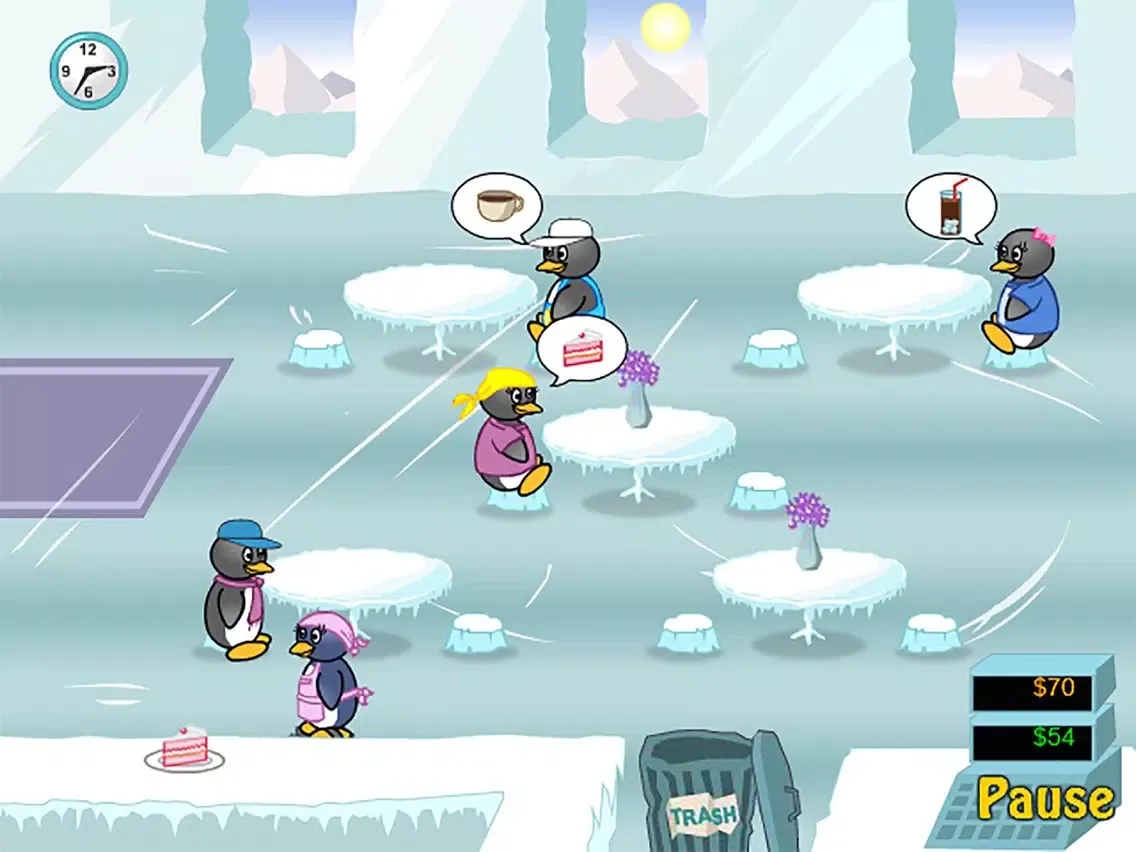 Penguin Diner Dash:Restaurant Story iPad 應用截圖