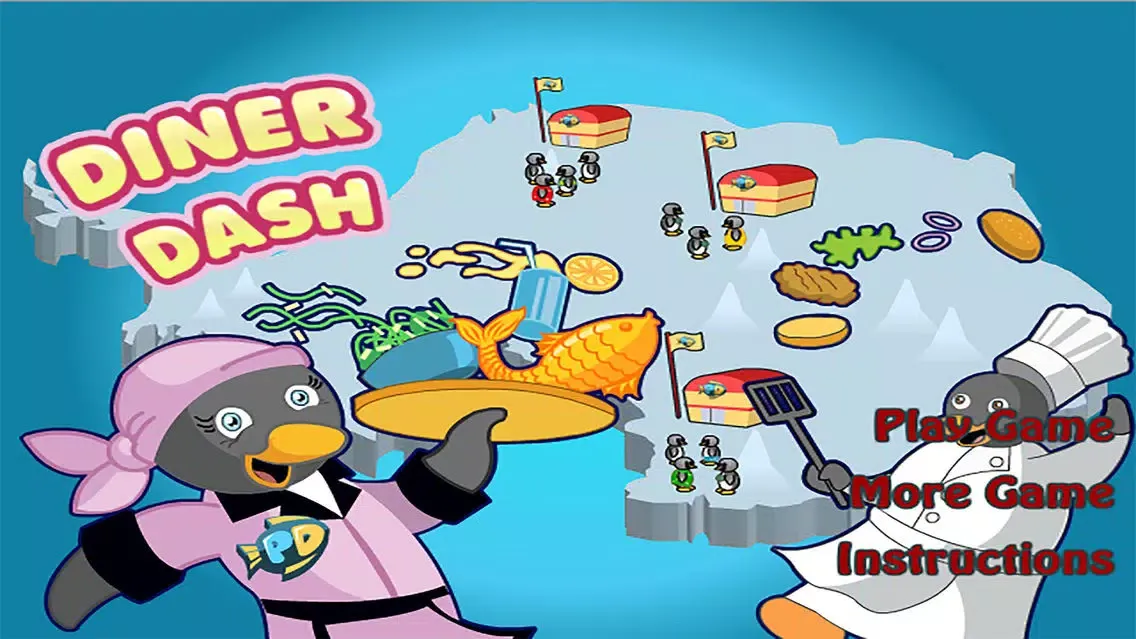 Penguin Diner Dash:Restaurant Story應用截圖