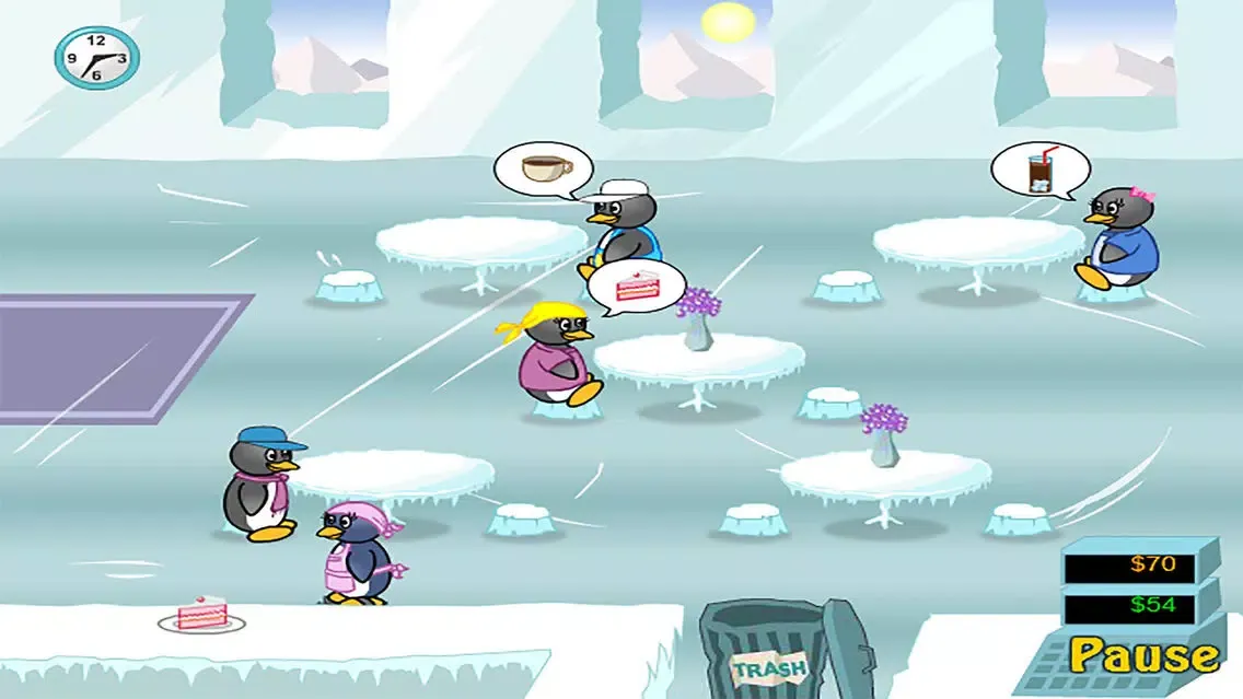 Penguin Diner Dash:Restaurant Story應用截圖