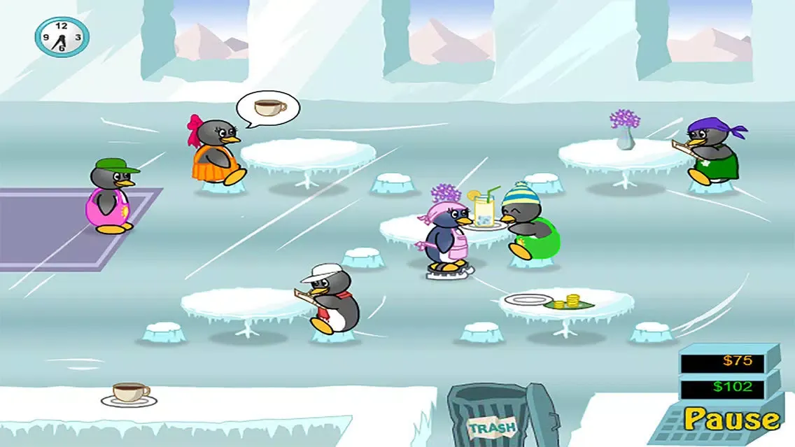 Penguin Diner Dash:Restaurant Story應用截圖