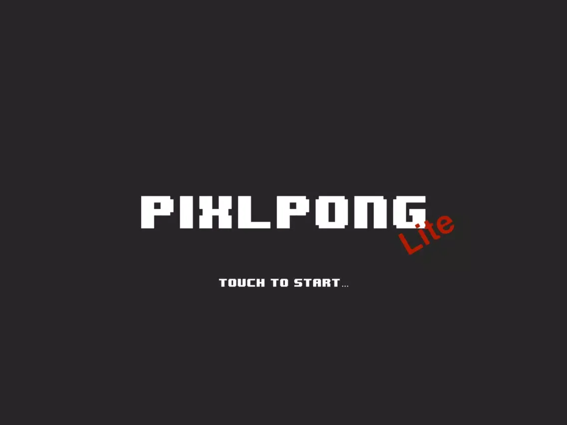 Capturas de tela do PixlPong Lite iPad 