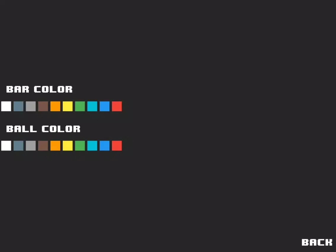Capturas de tela do PixlPong Lite iPad 
