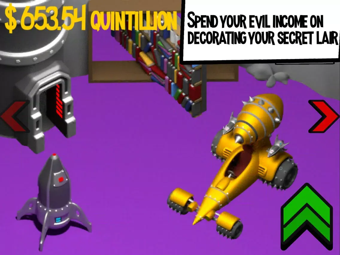 Tangkapan layar Idle Villain Empire iPad 