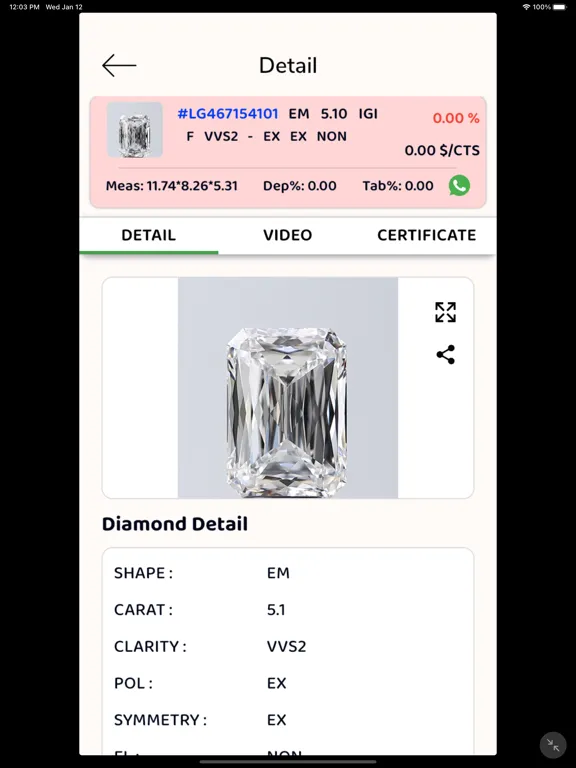 Capturas de pantalla de Fiori Diamonds iPad 