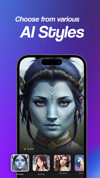Anime AI Art Generator - Glyf應用截圖