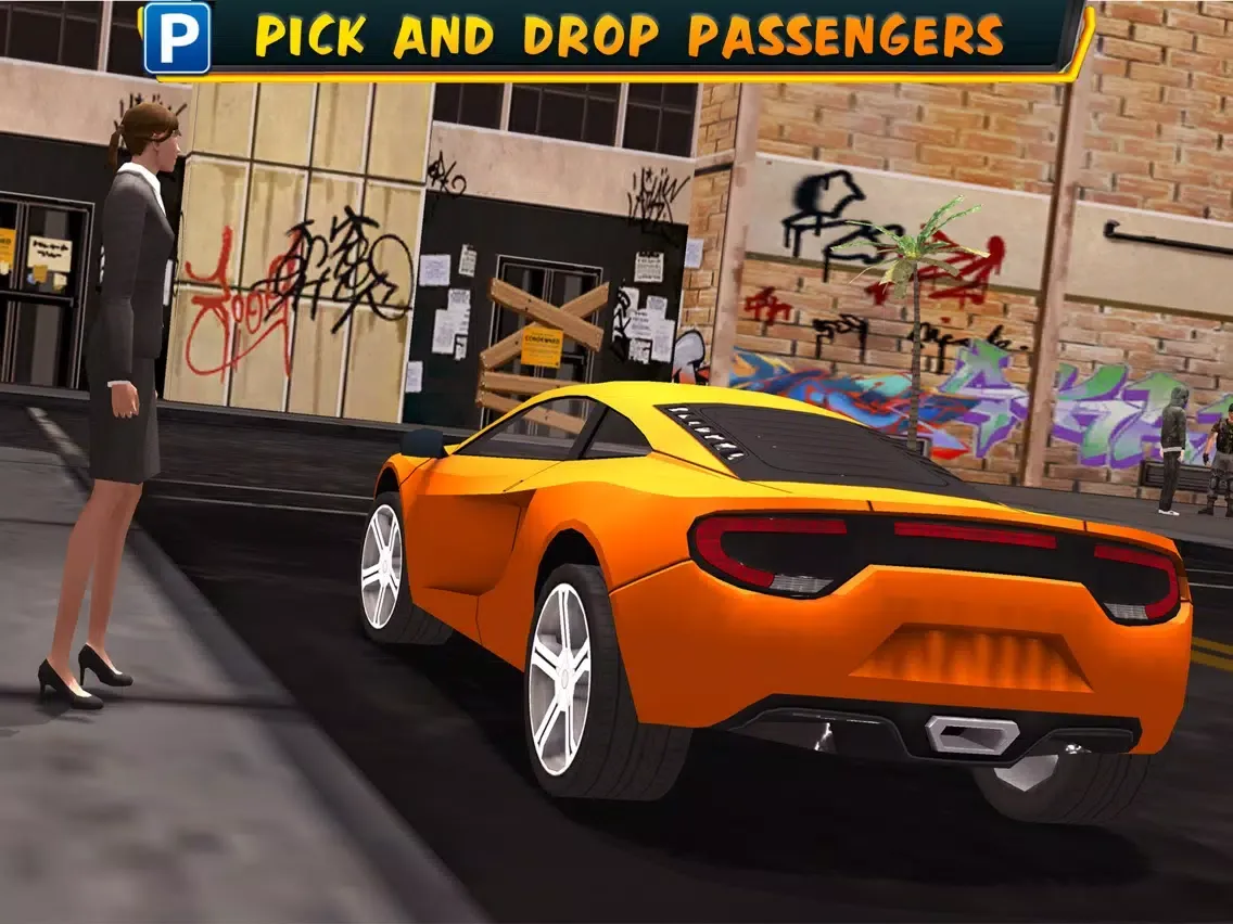 Zrzuty ekranu City Car Parking 3D Simulator iPad 